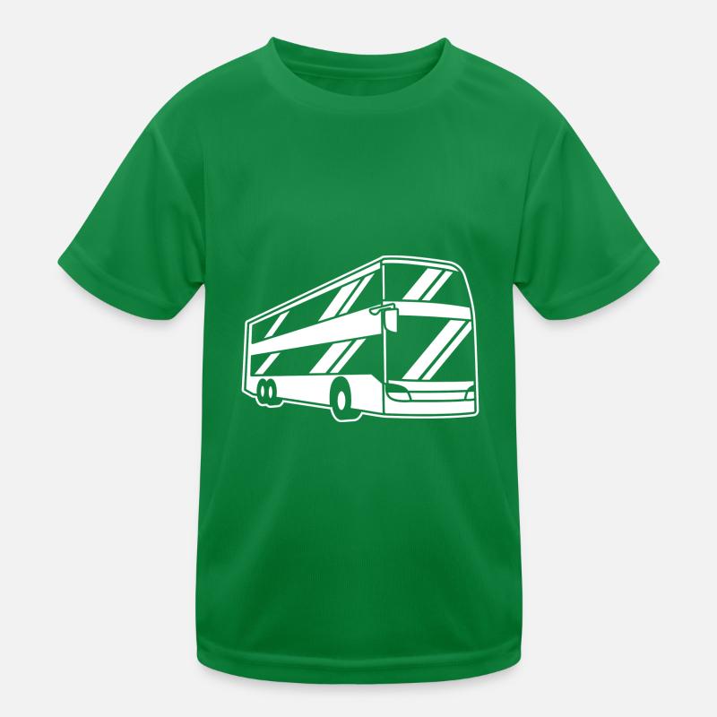 Busfahrer Kinder Funktions-T-Shirt