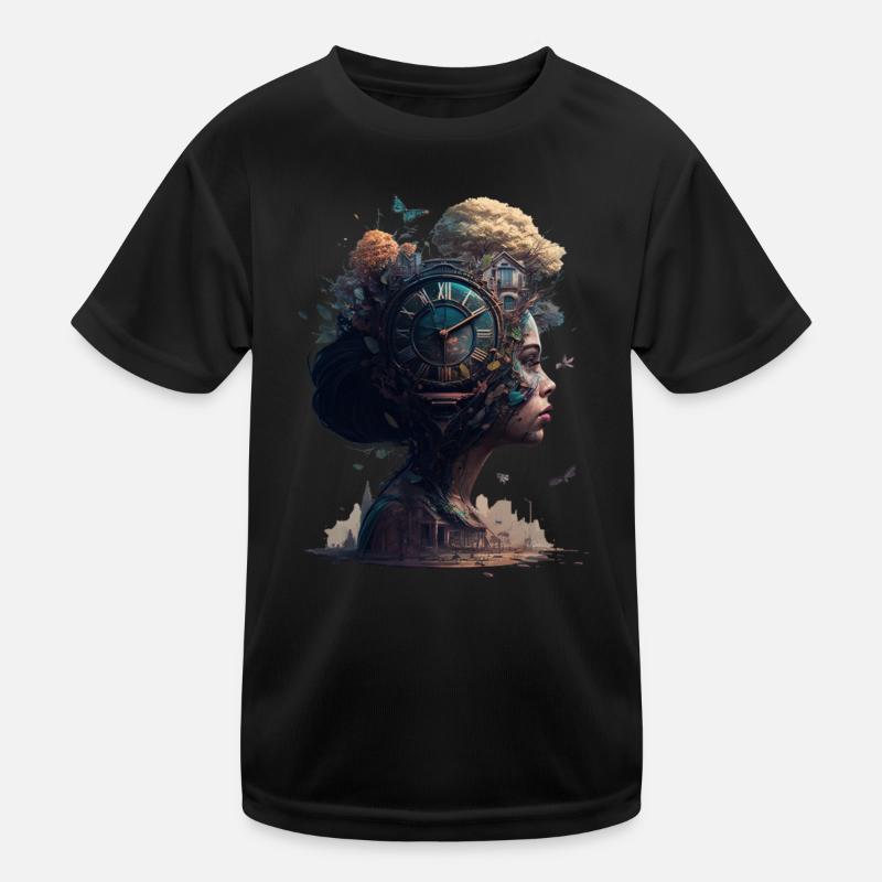 Heure T-shirt sport Enfant