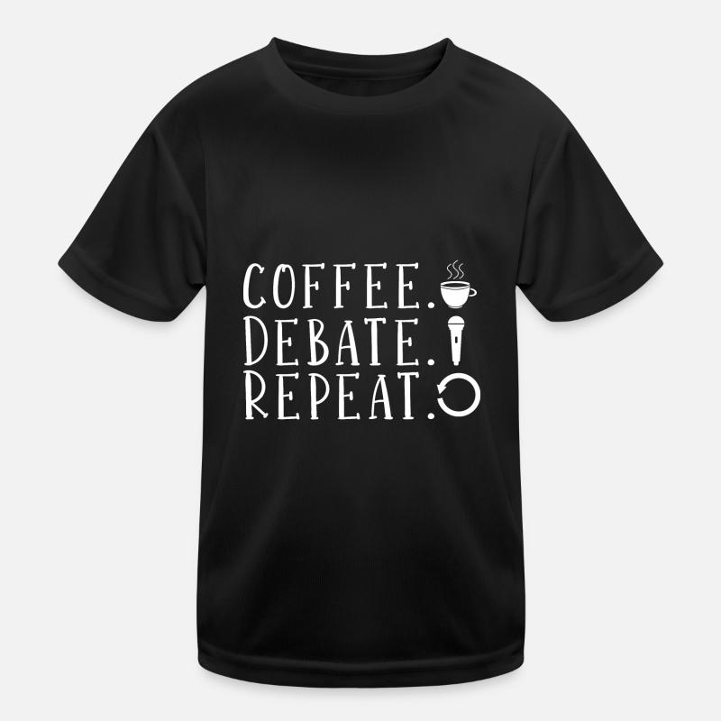 Debating Debate Arguing Kids Functional T-Shirt