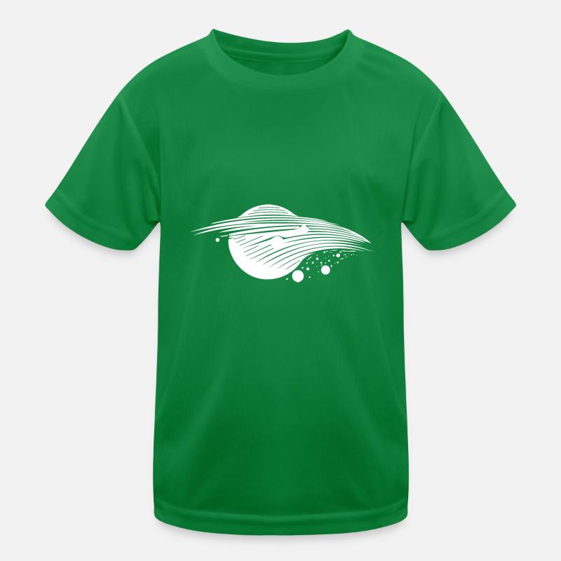 Schwarzes Loch Gravitation und Ereignishorizont Kinder Funktions-T-Shirt