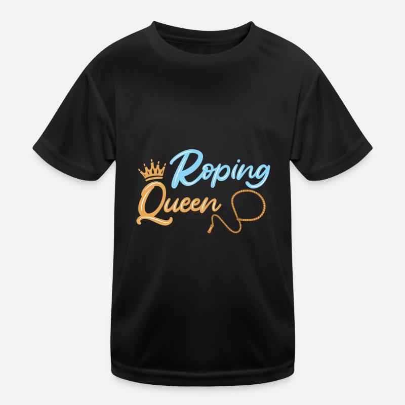 Team Roping Kids Functional T-Shirt