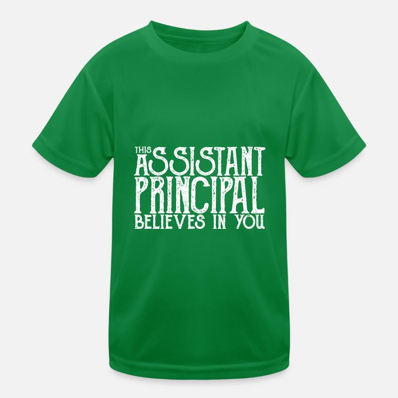 Deputy Headmaster School Kids Functional T-Shirt