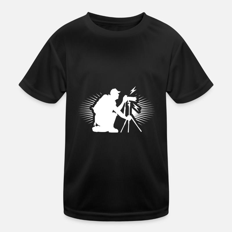 Photographe T-shirt sport Enfant