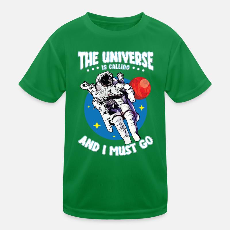 L’univers appelle et je dois aller dans l’espace T-shirt sport Enfant