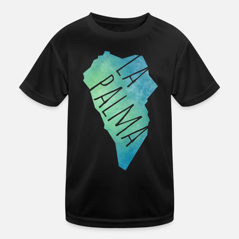 La Palma Kinder Funktions-T-Shirt