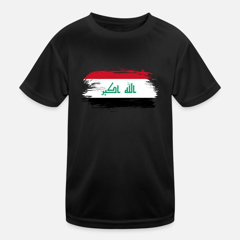Drapeau de l’Irak T-shirt sport Enfant