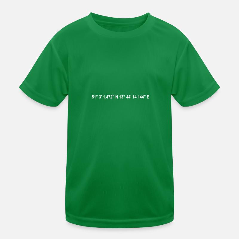 Coordonnées de Dresde T-shirt sport Enfant