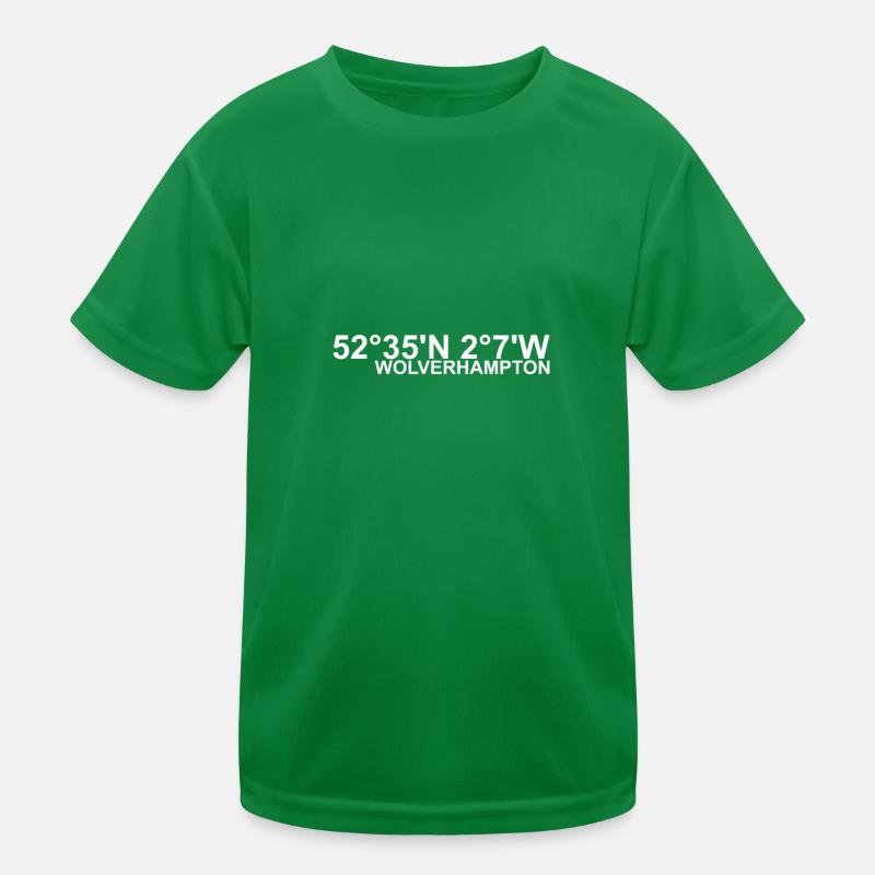 Wolverhampton Coordinates Kids Functional T-Shirt