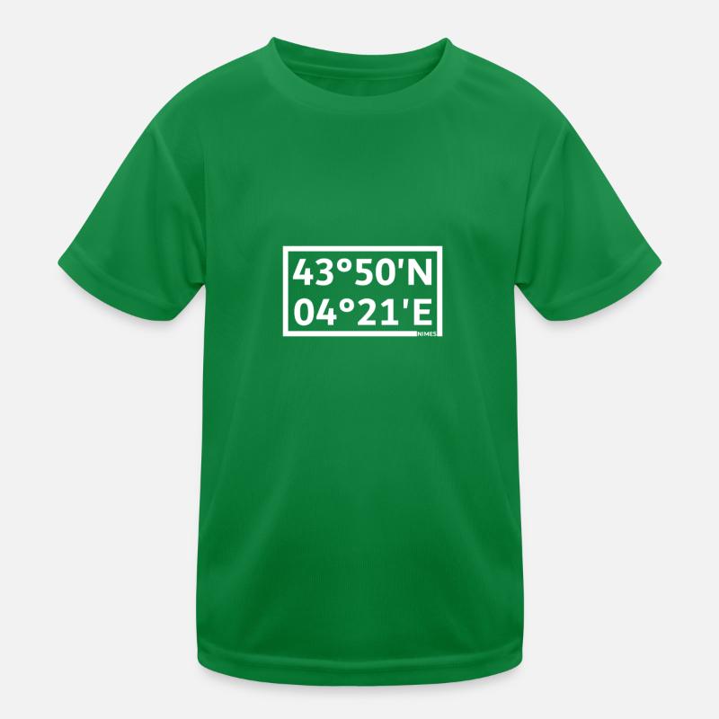 Coordonnées de Nîmes T-shirt sport Enfant