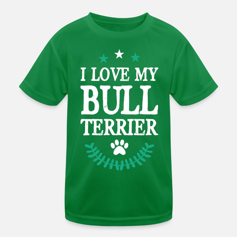 Bull terrier T-shirt sport Enfant