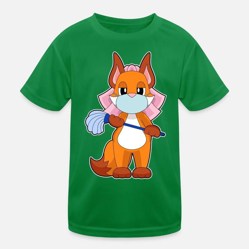 Fuchs Braut Schleier Hochzeit Kinder Funktions-T-Shirt