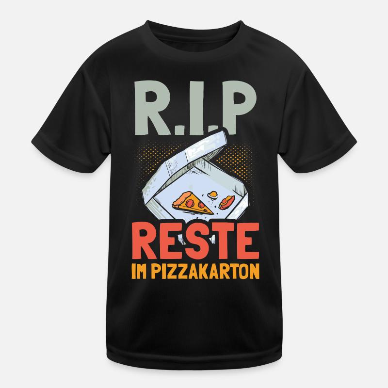 Repose en paix - Les restes dans la boîte à pizza T-shirt sport Enfant