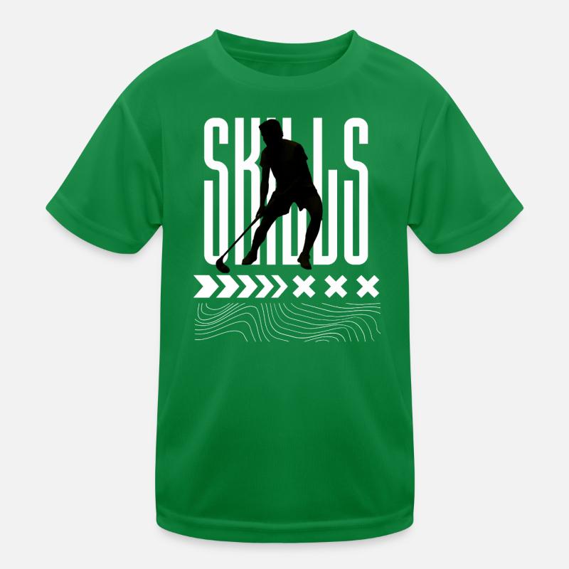 Compétences au floorball T-shirt sport Enfant