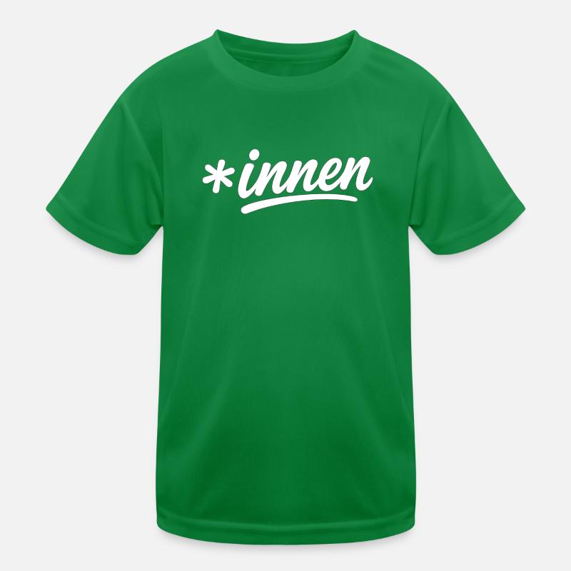 Inklusionsstern *innen Script Kinder Funktions-T-Shirt