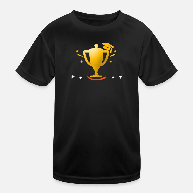 Pokal Kinder Funktions-T-Shirt