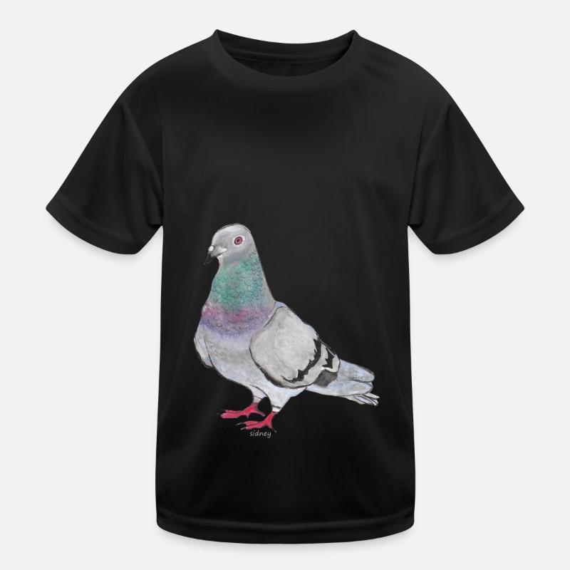 Wester Stadttaube Kinder Funktions-T-Shirt