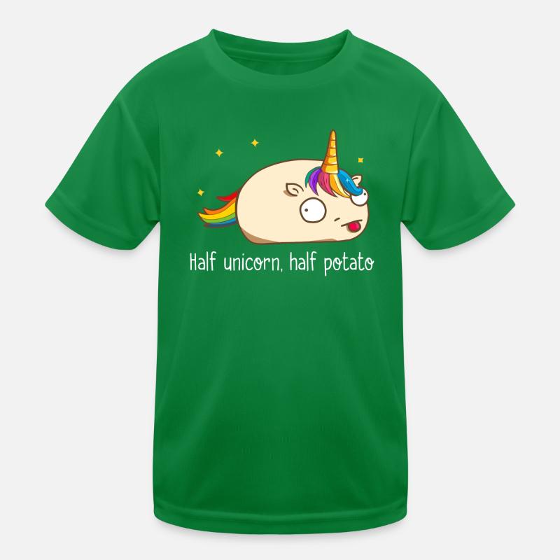 Graphique Half Unicor Half Potato T-shirt sport Enfant