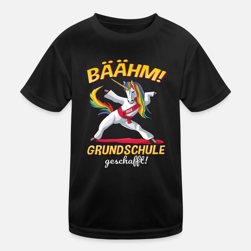 Grundschule Abgänger Absolvent Abschluss 2023 Bääm Kinder Funktions-T-Shirt