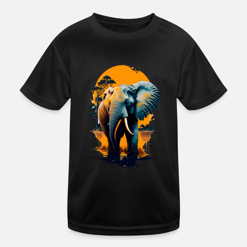 Elephant Kids Functional T-Shirt