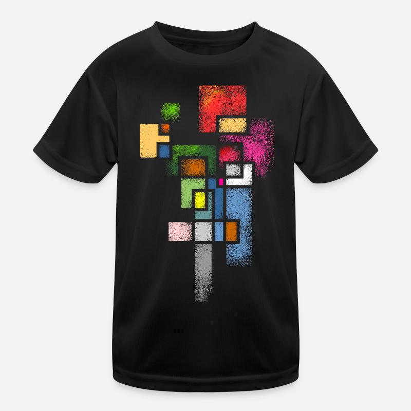 Abstrakt Kinder Funktions-T-Shirt