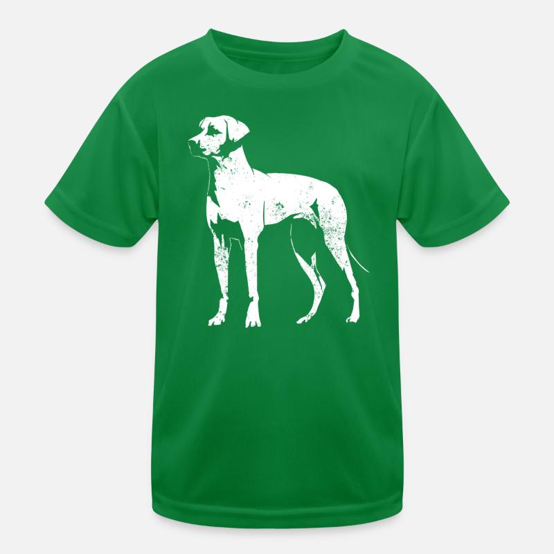Rhodesian Ridgeback Kids Functional T-Shirt