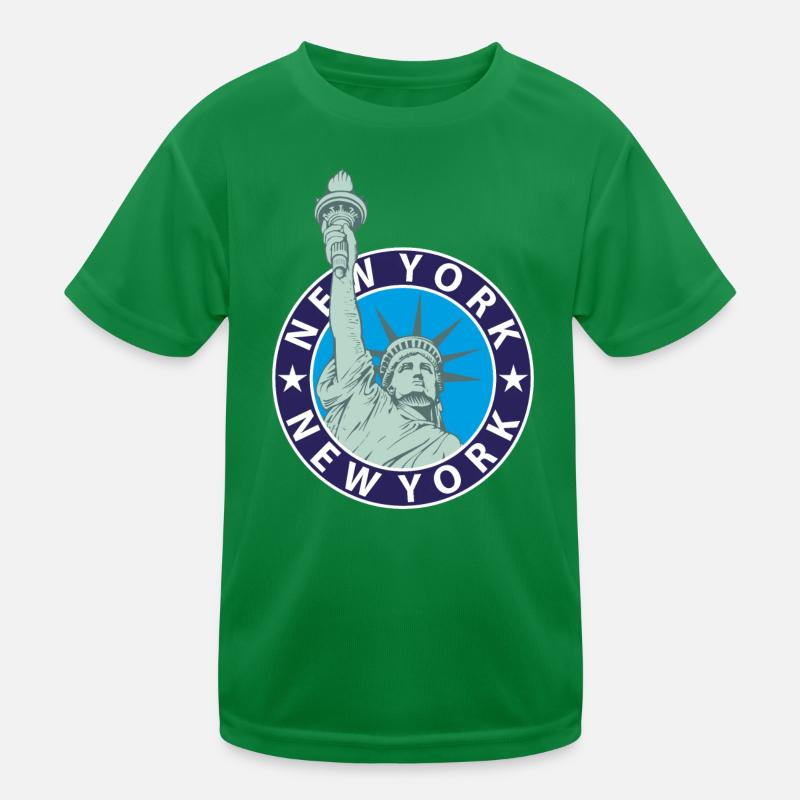 New York Freiheitsstatue Kinder Funktions-T-Shirt