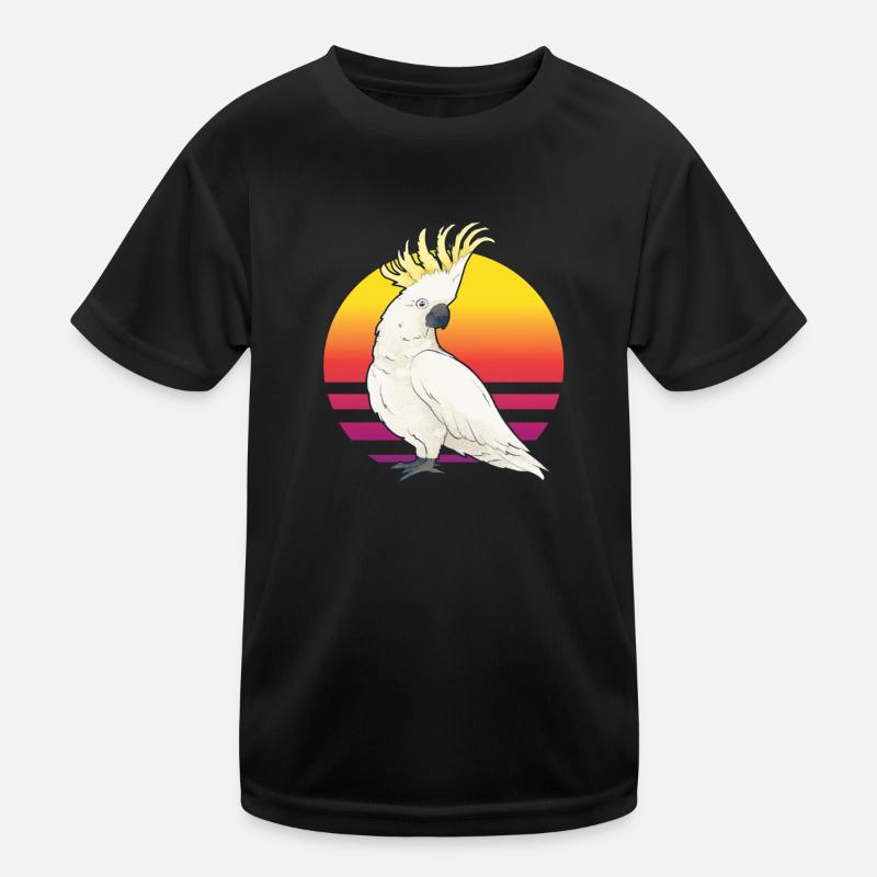 Cacatoès au lever du soleil T-shirt sport Enfant