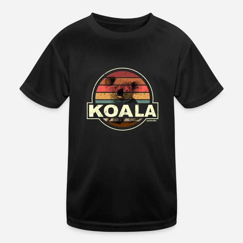 KOALA australia - Kinder Funktions-T-Shirt - Schwarz