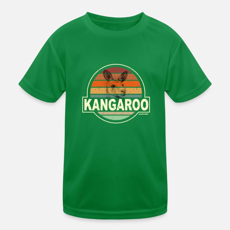 KANGAROO Australie T-shirt sport Enfant
