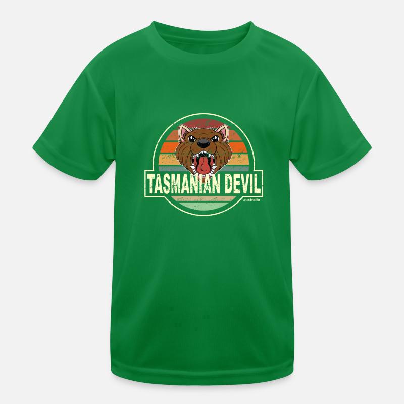 TASMANIAN DEVIL Kinder Funktions-T-Shirt
