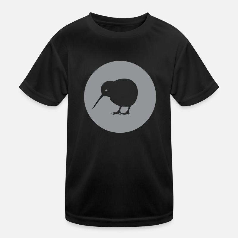 KIWI - Vogel - Neuseeland Kinder Funktions-T-Shirt