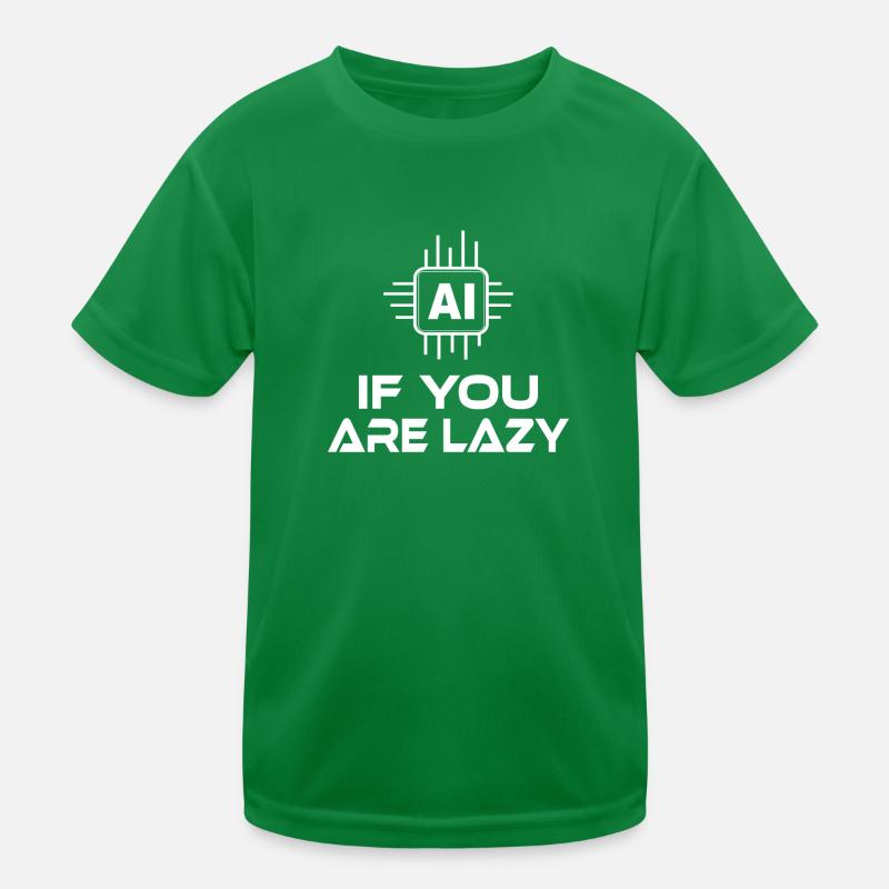 IA SI VOUS ÊTES PARESSEUX T-shirt sport Enfant