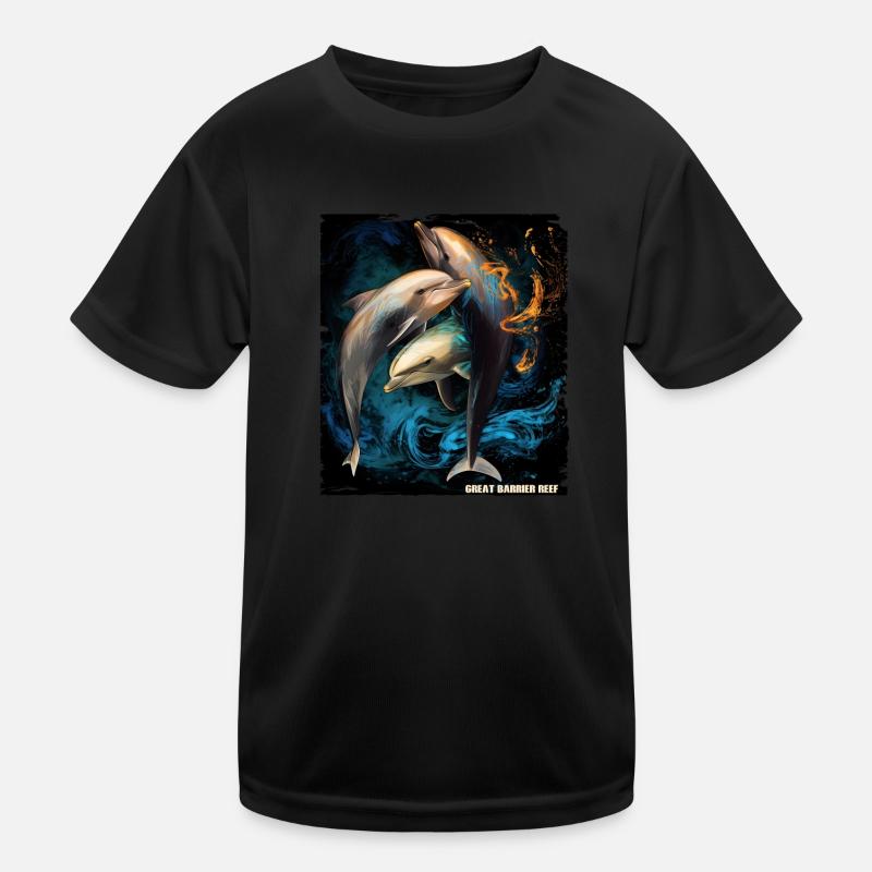 DRAPEAU DE LA GRANDE BARRIÈRE DE CORAIL T-shirt sport Enfant