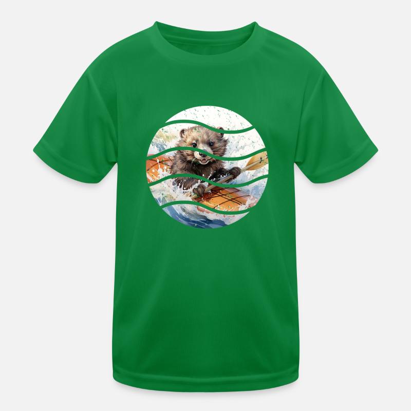Canoe Otter Kids Functional T-Shirt