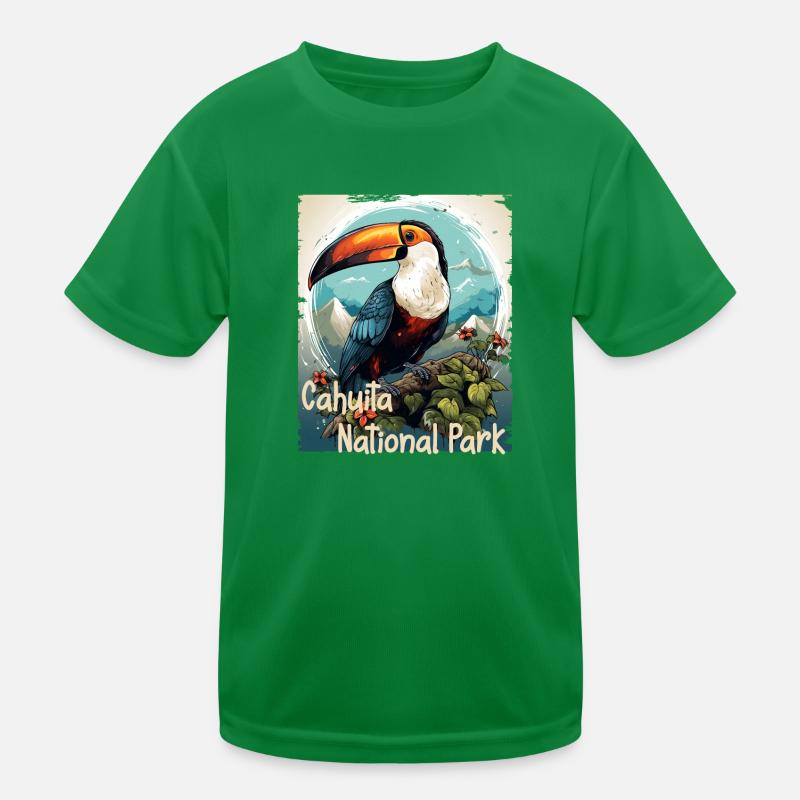 Toucan du parc national de Cahuita T-shirt sport Enfant