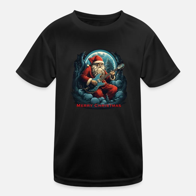 Merry Christmas Kids Functional T-Shirt