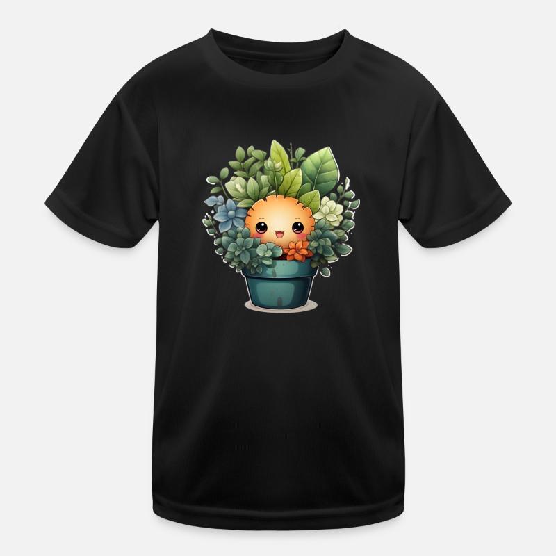 Plante mignonne T-shirt sport Enfant