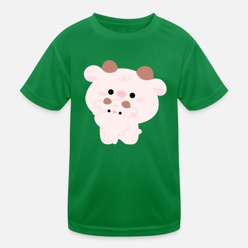 Kuh-Paar Kinder Funktions-T-Shirt
