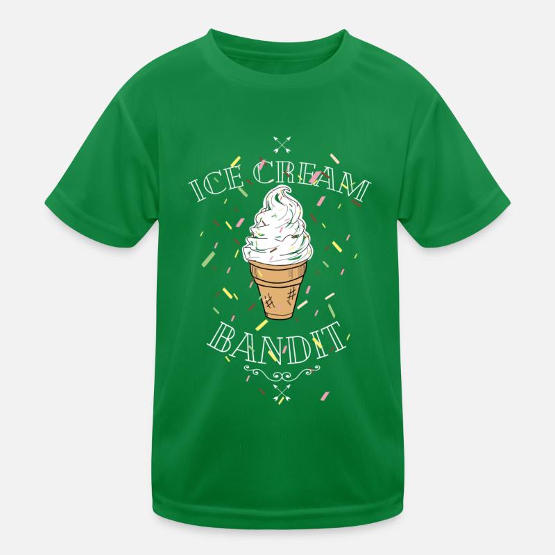 Machine à glace molle T-shirt sport Enfant