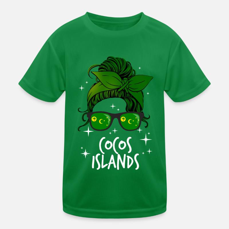 Îles Cocos T-shirt sport Enfant