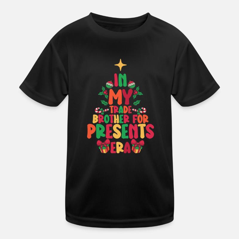 Dans mon frère de commerce pour les cadeaux de l’ère Noël T-shirt sport Enfant
