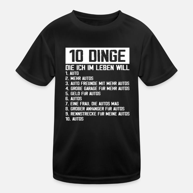 Auto Tuning Schrauber Kinder Funktions-T-Shirt