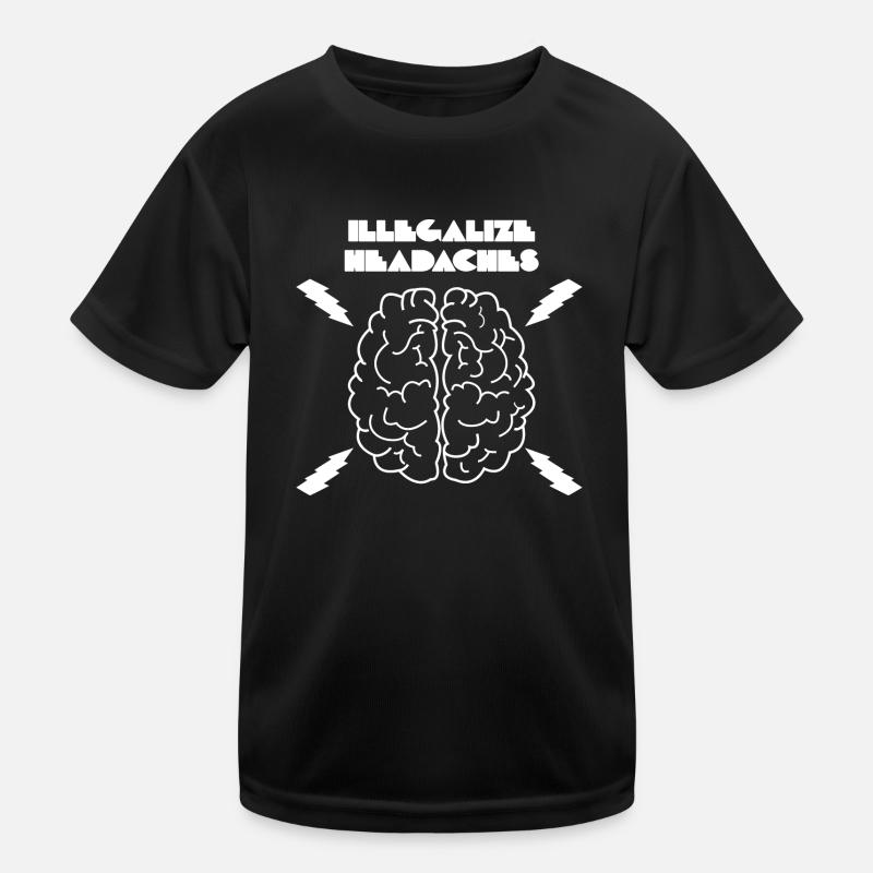 illegalize headaches Kids Functional T-Shirt