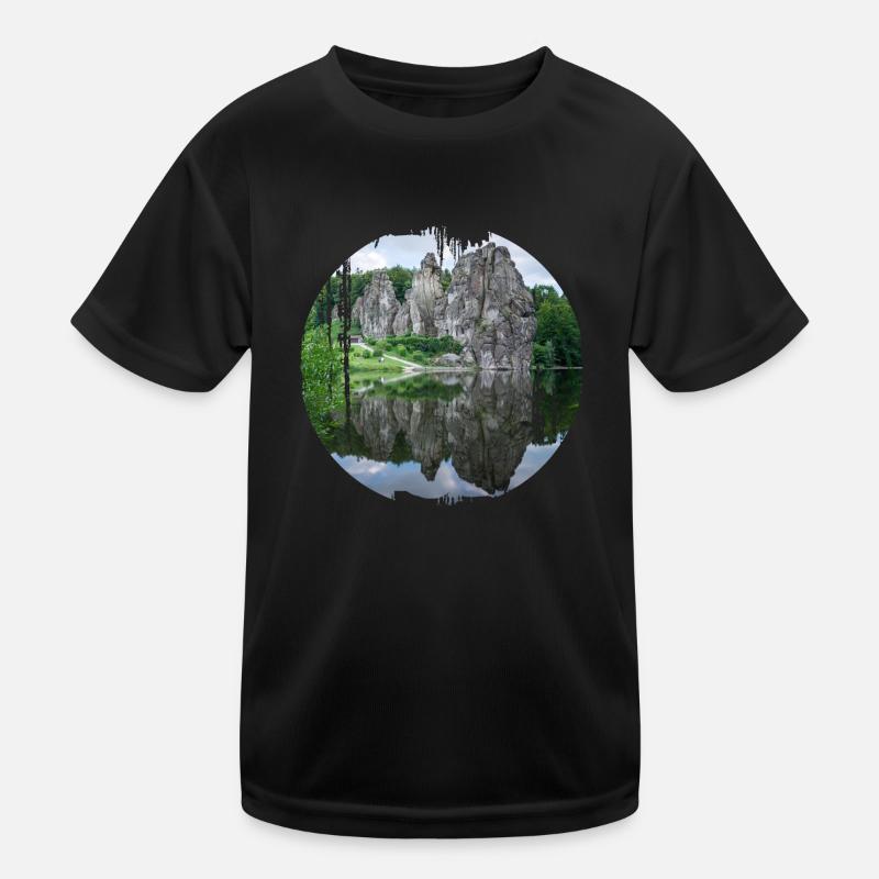 external stones Kids Functional T-Shirt