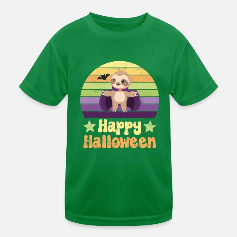 Halloween Vampire Dracula Kids Functional T-Shirt