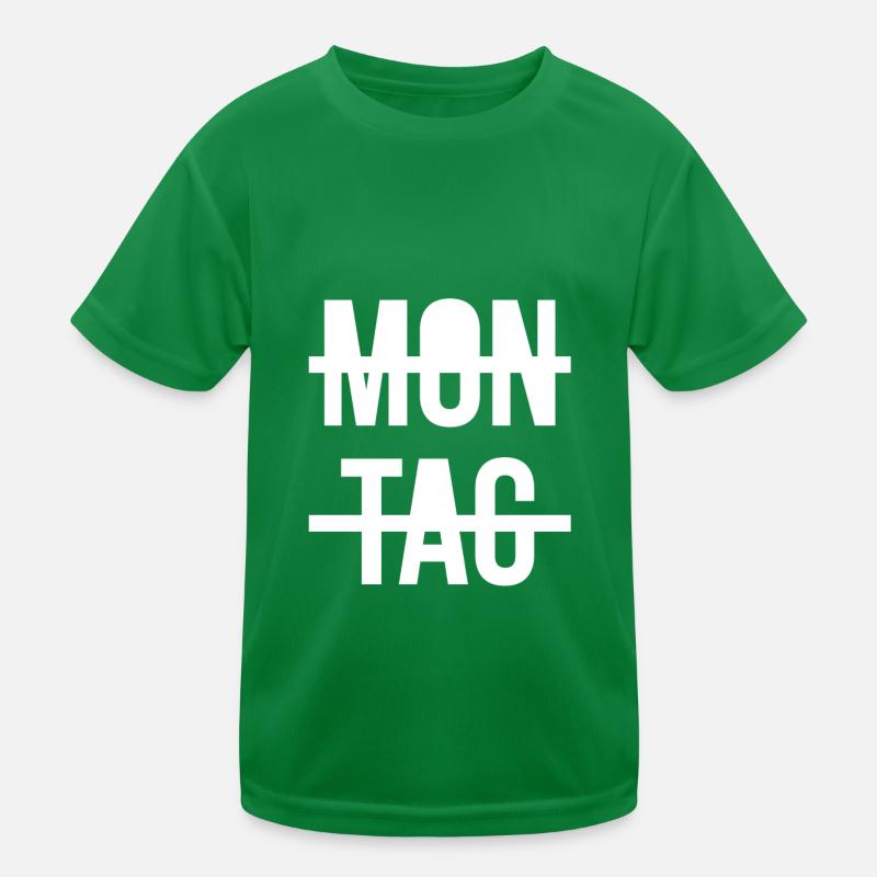 Montag Kinder Funktions-T-Shirt