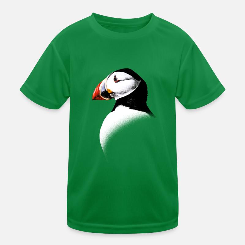 Atlantic Puffin Kids Functional T-Shirt