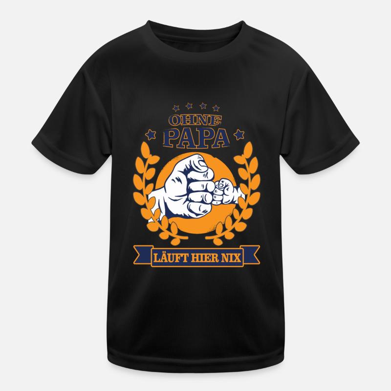 Bester Papa Kinder Funktions-T-Shirt