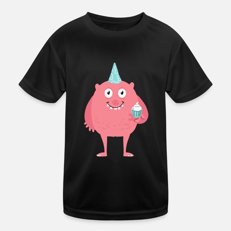 Gâteau monstre - saumon T-shirt sport Enfant