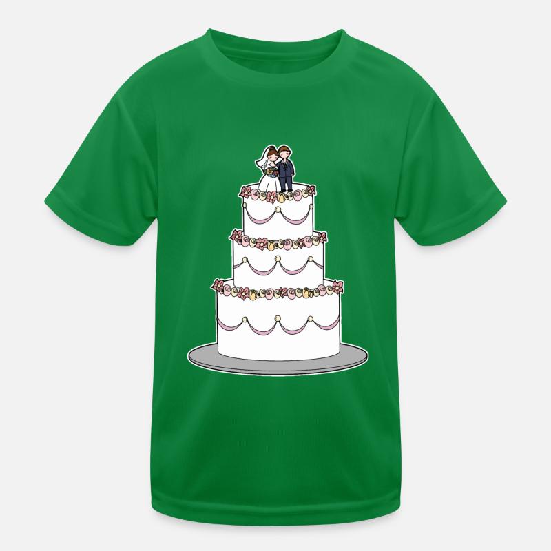 Wedding cake Kids Functional T-Shirt